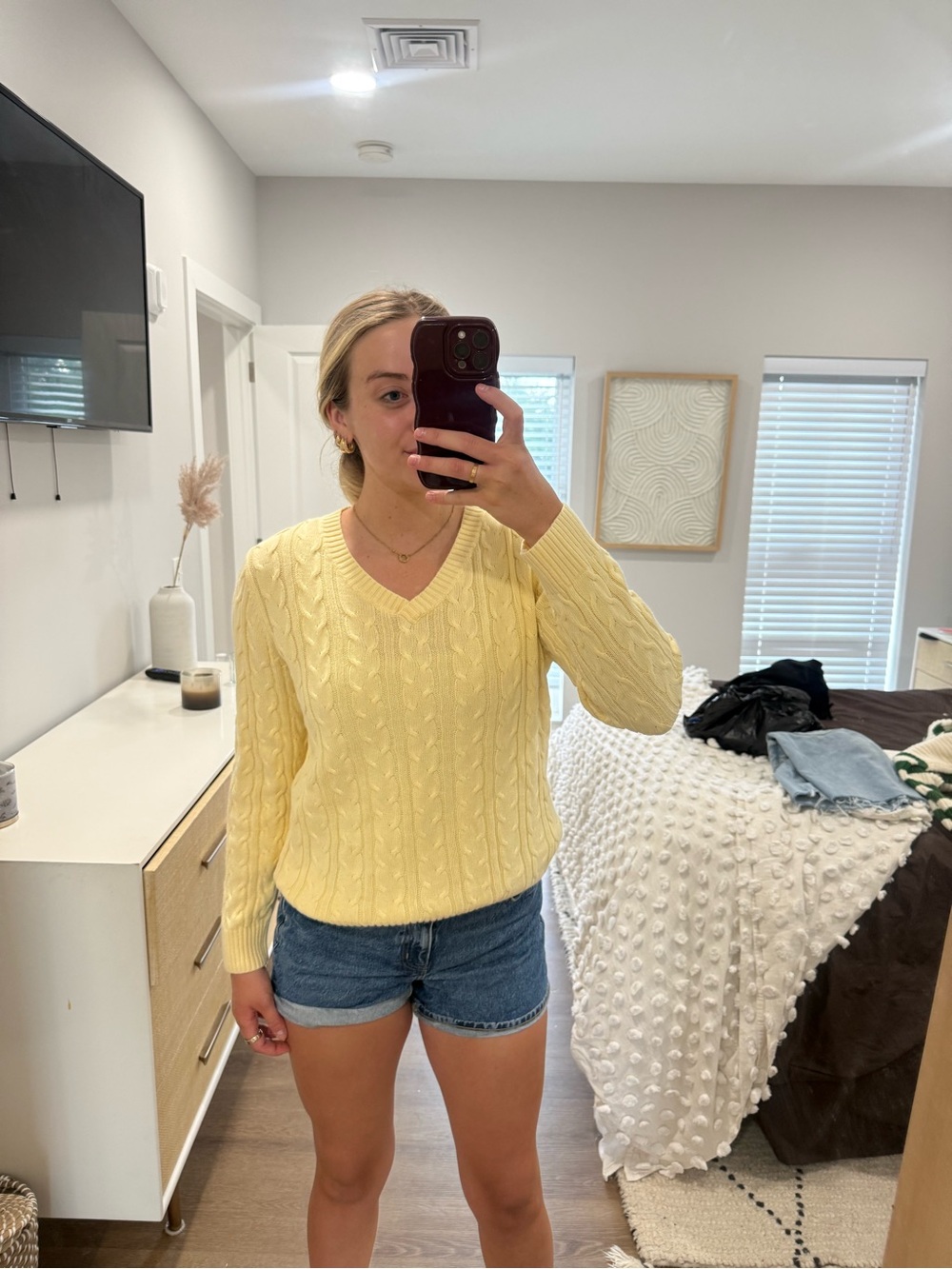 croft and barrow knit sweater M - Picture 8 of 11